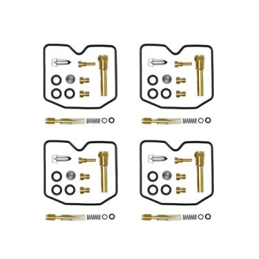 Imagem de Kit de reparo de carburador de motocicleta com 4 conjuntos para KAWASAKI Zephyr 750 ZR750 ZR-7S 2003 ZRX1100 ZRX1200 GSF600 S BANDIT 1996-2003 carbu