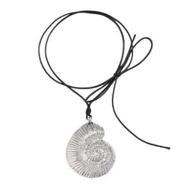 Imagem de TINCOLIA Colar gargantilha com pingente de estrela do mar punk exagerado feminino boho imitação de pérola joias joias joias