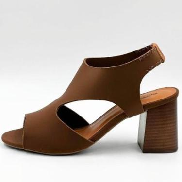 Imagem de Sandália Bottero em Malha Elástica Salto Alto Feminina-Feminino