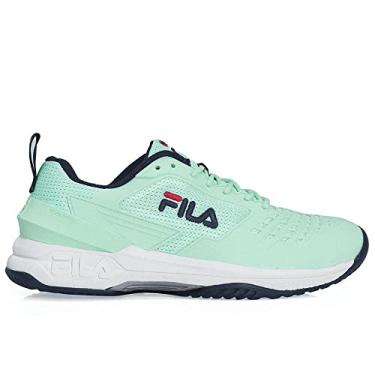 Imagem de Tênis Fila Axilus Ace Verde Claro Marinho e Vermelho-39
