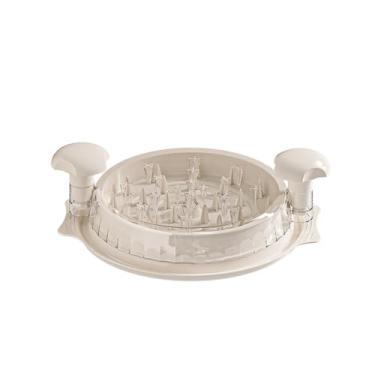 Imagem de Separador de Seda Frango Moedor Carne Manual Ferramenta Cozinha Artefato Suplemento Alimentar para Pets Desfiar Cozida Eficiente Desmontável Fácil Lim