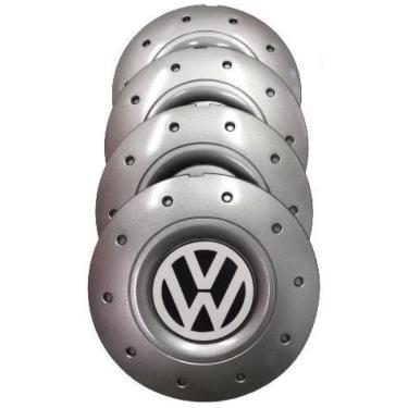 Imagem de Calotas Miollo Vw Voyage Aro 14 2009/2012 Amarok Prata