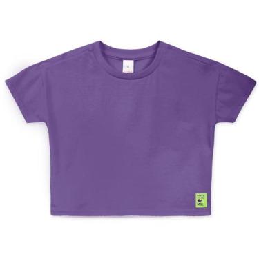 Imagem de Blusa Cropped Com Aroma Manga Curta Infantil Feminina Marisol - 18, 18