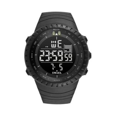 Imagem de Relógio Esportivo Digital Masculino À Prova D'água SMAEL Com Mostrador