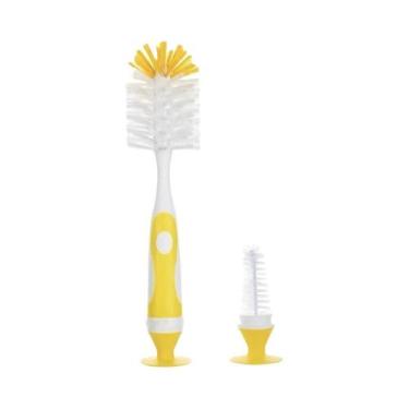 Imagem de Escova De Limpeza Para Mamadeiras E Copos De Bebê Em Nylon Com Suporte