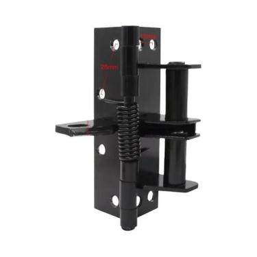 Imagem de Fechador De Porta Automático Reforçado 3 Em 1 Com Dobradiças De Mola E