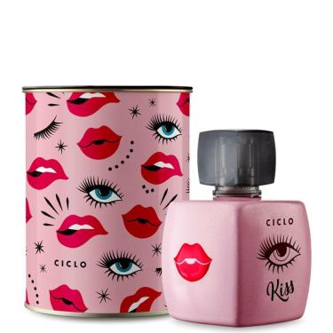 Imagem de Perfume Feminino Kiss Me More Deo Colônia Lata 100ml Qhs - Ciclo