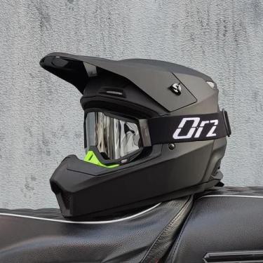 Imagem de Capacete De Motocicleta Offroad Para Downhill, Integral, Para Rally E 
