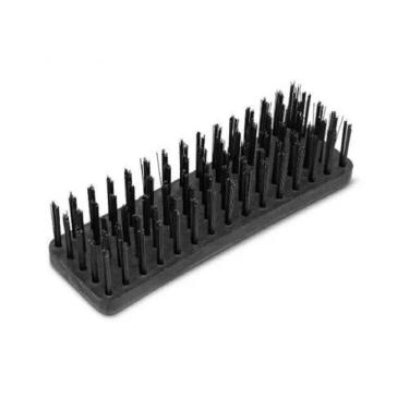 Imagem de Escova De Aço Retangular 5 Fileiras 17 X5 Cm - Roma