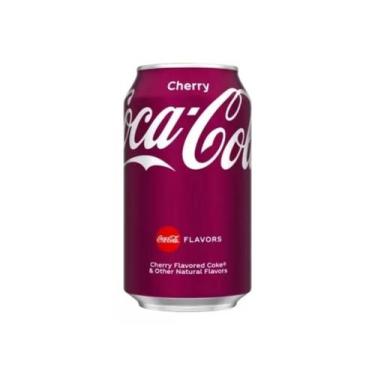 Imagem de Coca Cola Cereja Cherry Coke Flavors 330ml - Importada