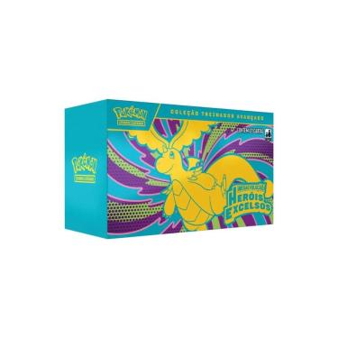 Imagem de Pokémon Coleção Treinador Avançado Heróis Excelsos Jogo de Cartas Copag