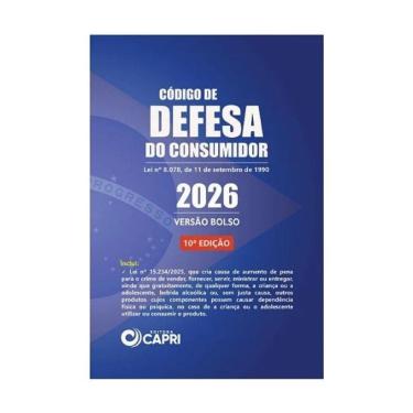 Imagem de Código De Defesa Do Consumidor - Versão Bolso - 2026