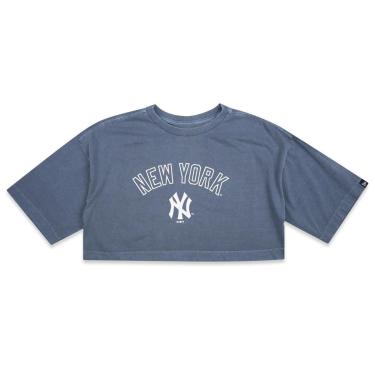 Imagem de Camiseta New Era Cropped Mlb New York Yankees Classic Feminino-Feminino