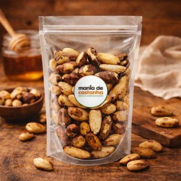 Imagem de Castanha do Pará Média Inteira 150g - Mania De Castanha