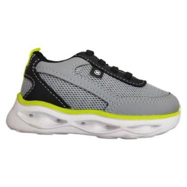 Imagem de Tênis Infantil Menino Molekinho Led Luz Color 2620.120-Masculino