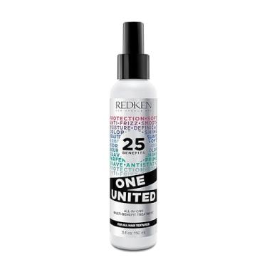 Imagem de Redken One United Leave-in em Spray Multibenefícios, 25 Benefícios que Nutrem, Desembaraçam, dão Brilho e Maciez, com Proteção Térmica de até 230ºC para Todos os Tipos de Cabelo, 150ml