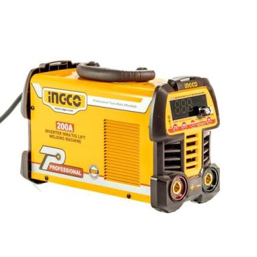 Imagem de Inversora de Solda MMA/TIG 200A Profissional Bivolt INGCO