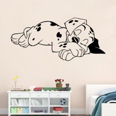 Imagem de Adesivo de parede Sleeping Puppy para quarto e sala de estar - Taiyuan