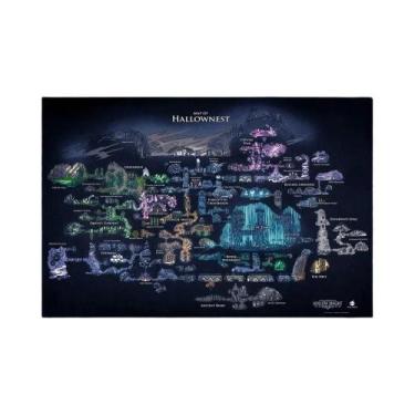 Imagem de Pôster De Jogo Hallownest Mapa HD Em Tela Para Decoração De Quarto E C