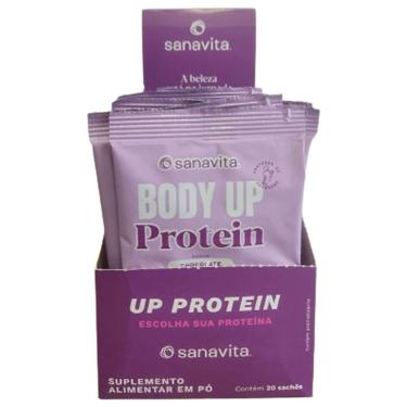 Imagem de Body Up Protein - 20 Sachês 20g Chocolate - Sanavita-Unissex