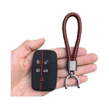 Imagem de Capa De Silicone Para Chave Land Rover Range Rover Sport Evoque, Conju