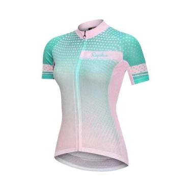 Imagem de Camiseta De Ciclismo Feminina De Secagem Rápida E Respirável Com Manga