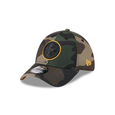 Imagem de BONE NEW ERA 39THIRTY PITTSBURGH STEELERS NFL SALUTE SERVICE 2025 MILITAR-Masculino
