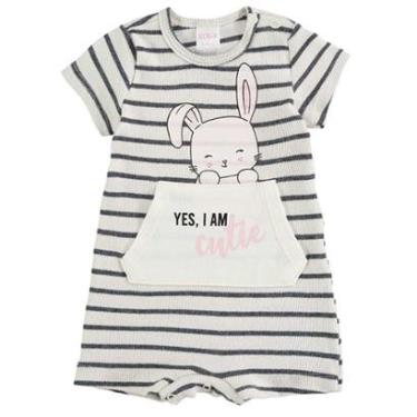 Imagem de Macacão Bebê em Canelado Kukiê Coelho-Feminino