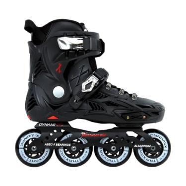 Imagem de Patins Traxart Dynamix Preto Versão 2-80mm ABEC-7 (Preto, # 9 = 40/41)