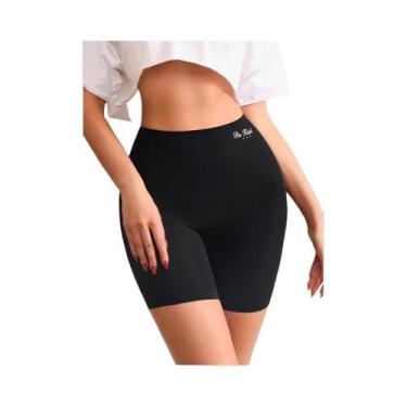 Imagem de Calcinhas Longas Sem Costura De Cintura Alta Para Mulheres, Confortáve