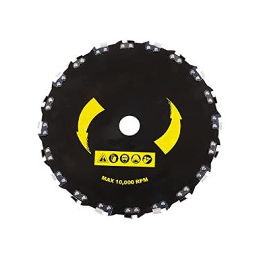 Imagem de Disco Para Roçadeira Com Dentes De Corrente Motosserra!!