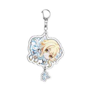 Imagem de Chaveiro Acrílico Fofo De Desenho Animado Raiden Shogun Yae Miko Nahid