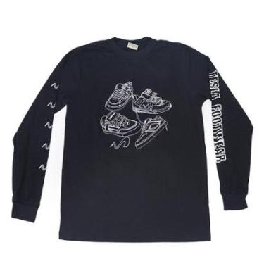 Imagem de Camiseta Manga Longa Tesla - reto - P-Masculino