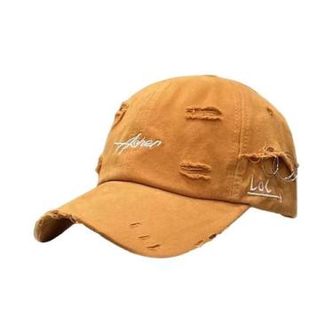 Imagem de Boné De Beisebol Unissex Ajustável Com Bordado Asher, Casual Para Prim