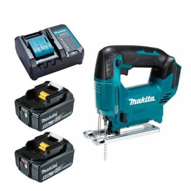 Imagem de Serra Tico Tico 18V DJV186Z Com 2 Baterias 5AH Makita Bivolt, Bivolt
