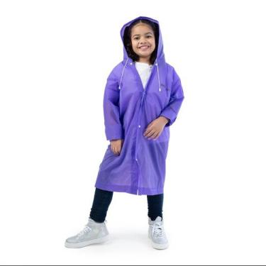 Imagem de Capa de Chuva Infantil Universo Lilás - Bagaggio, U