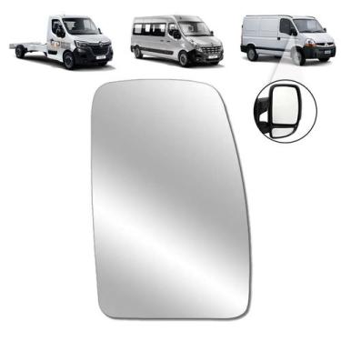 Imagem de Refil lente espelho superior retrovisor master braço curto 2005 a 2013