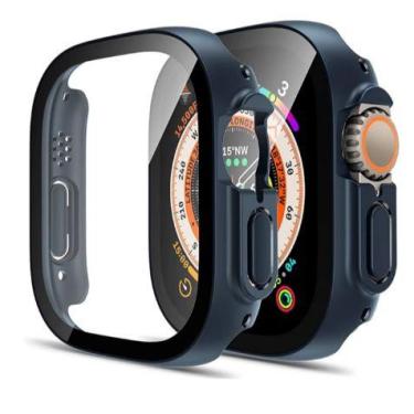 Imagem de Bumper Case Capa para Apple Watch Ultra e Ultra 2 49mm - NoBrand, Midn