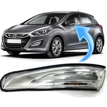 Imagem de Pisca Seta Retrovisor Elantra Veloster e I30 de 2013 À 2016 - Ld Esque