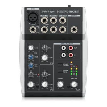 Imagem de Mesa de Som Analógica 5 Canais XENYX 502S - BEHRINGER
