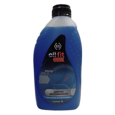 Imagem de Aditivo para Radiador Azul Pronto para Uso Diluido Fit - 1L - Fit Lubr