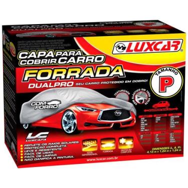 Imagem de Capa Para Cobrir Carro Forrada Dualpro Tamanho P - LUXCAR