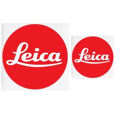 Imagem de Conjunto de adesivos com o logotipo Leica - Outros Fabricantes