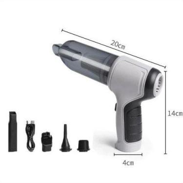 Imagem de Mini Aspirador Soprador faz Vácuo 5 Em 1 Ar Portátil Usb - Uzy Shop, C