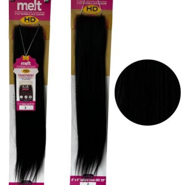 Imagem de Aplique Top Closure Liso Hd Repartição Livre Fibra Orgânica - bbless, 