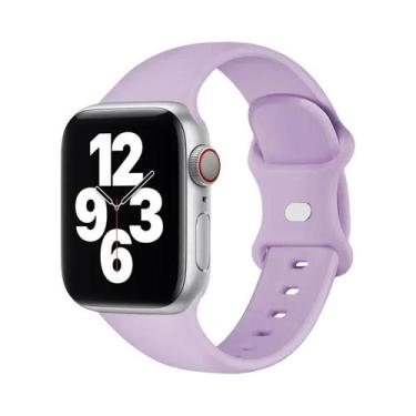 Imagem de Pulseira De Silicone De 40mm 41mm 42mm 44mm 45mm Para Apple Watch Spor