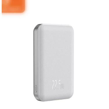 Imagem de Carregador Indução Power Bank, Branco