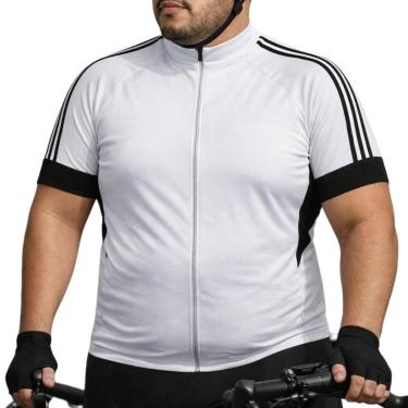 Imagem de Camisa de Ciclismo Mtb Masculina Bike Plus Size G1 G2 G3 com Proteção UV30+-Masculino
