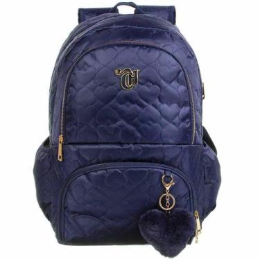 Imagem de Mochila Escolar Capricho Love Blue Dermiwil 11894