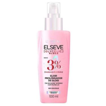 Imagem de Serum Elixir Prolongador de Gloss Glycolic Gloss Elseve  100ml